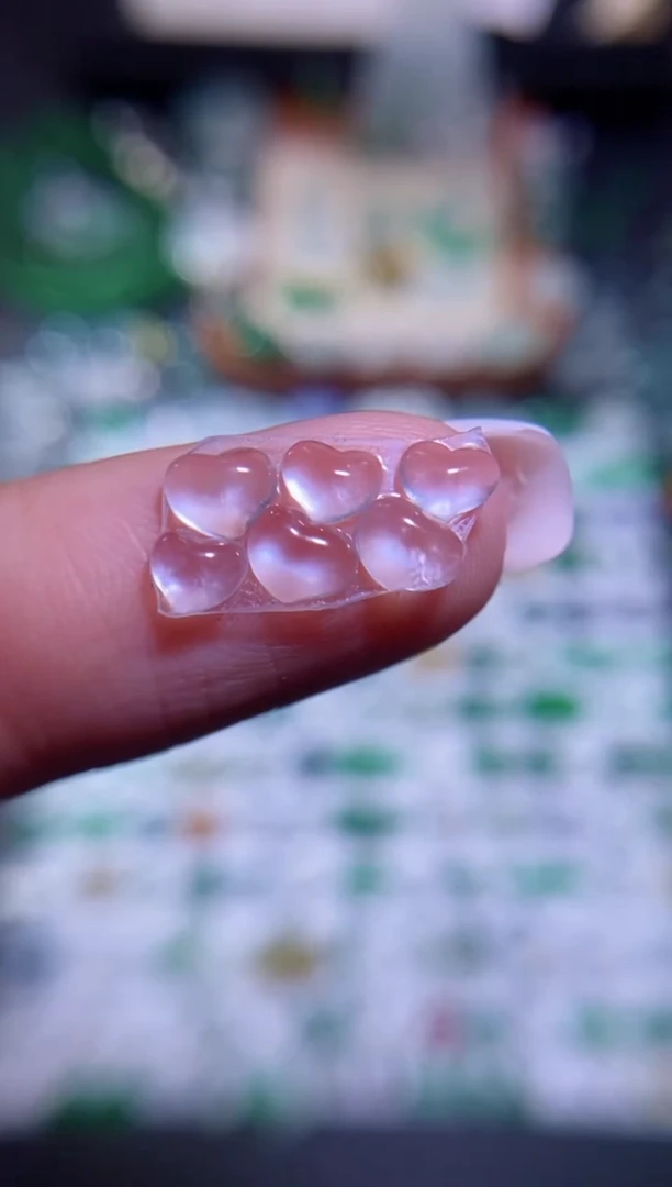 【闪购商品】翡翠挂件未镶嵌爱心