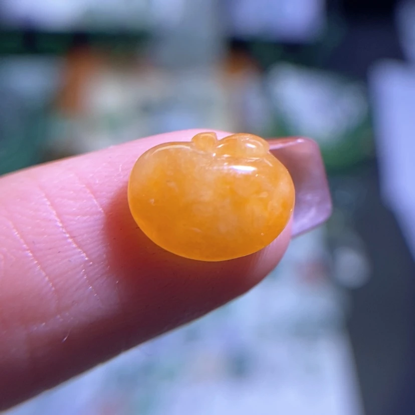 【闪购商品】翡翠挂件未镶嵌苹果