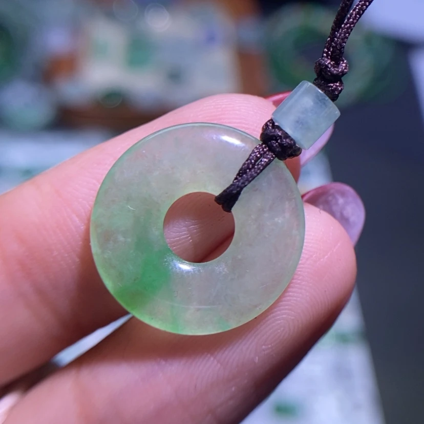 【闪购商品】翡翠挂件未镶嵌扣