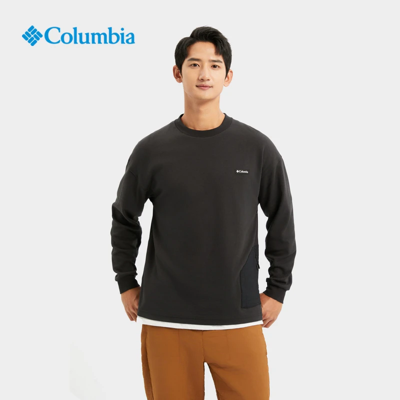 【蒋奇明同款】Columbia哥伦比亚户外男子吸湿运动长袖T恤AE2940