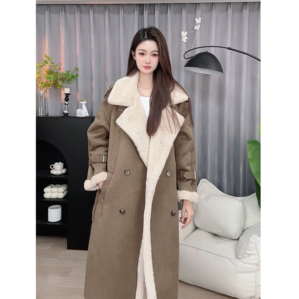 【xinxin优选】2024秋冬季设计师保暖毛毛外套