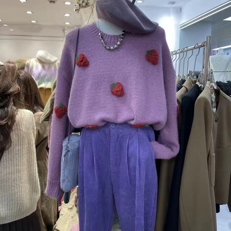 451-500针织时尚服饰香风上衣圆领牛仔重工套头春秋季女款外套