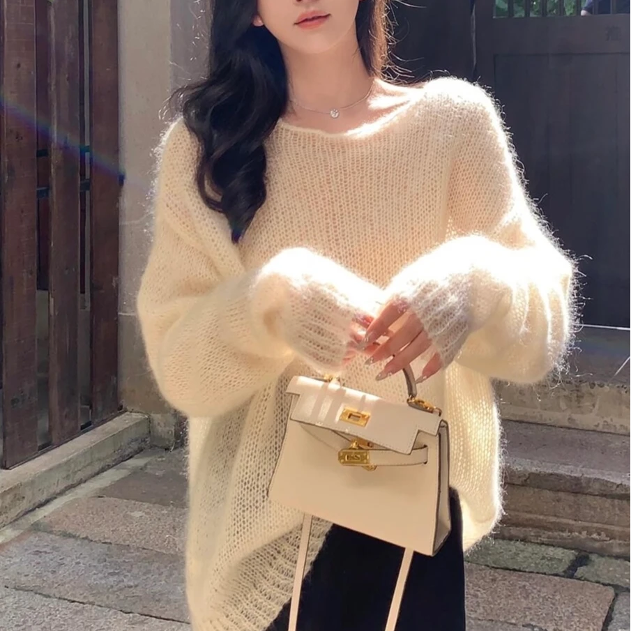 《孤品》秋冬新款韩系单色单款高端毛衣女