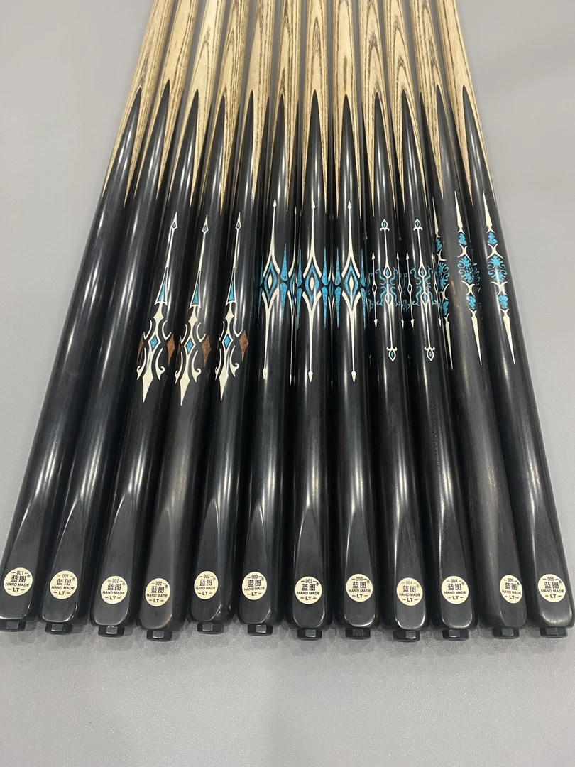 LT蓝图系列小头杆台球杆小头黑八中式斯诺克球杆通杆