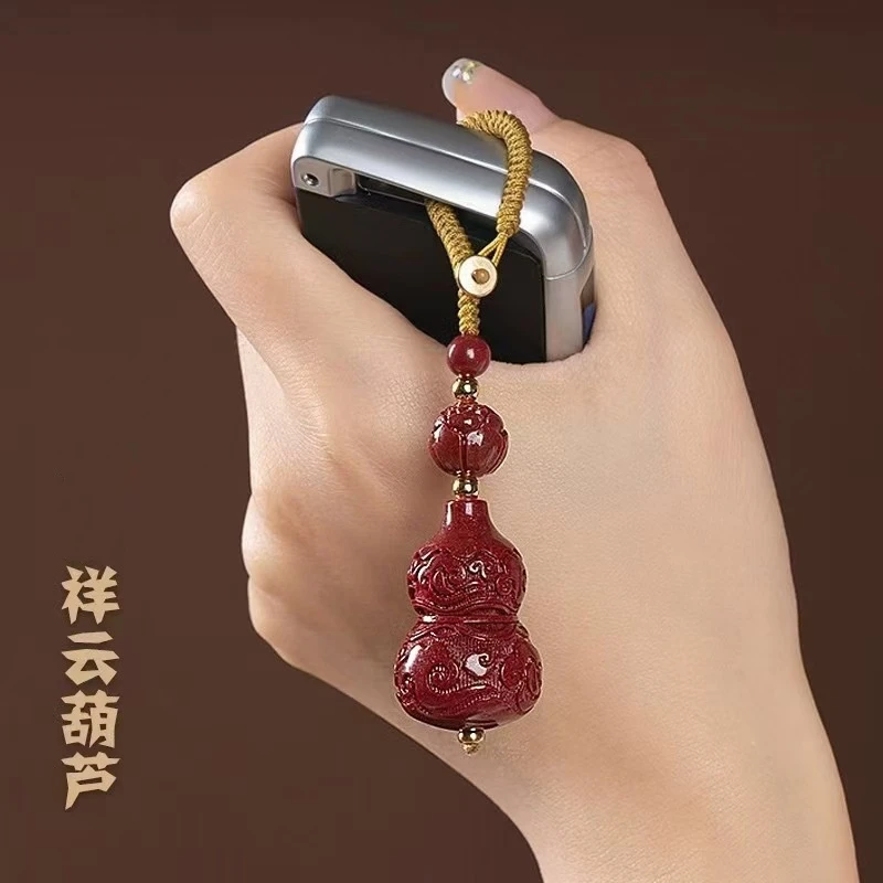 【老师推荐】福禄祥云葫芦汽车钥匙扣精致男女车钥匙挂件包包挂饰坠