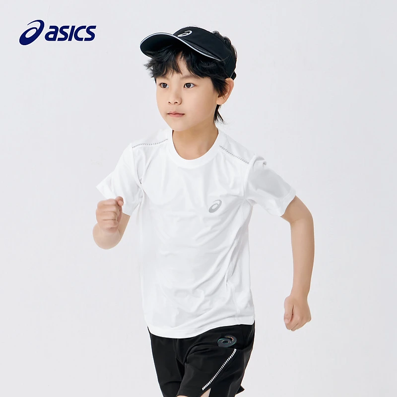 ASICS/亚瑟士童装中性针织短袖T恤332231173057