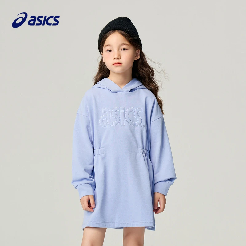 ASICS/亚瑟士儿童宽松秋季休闲上衣童装针织连衣裙333221114181