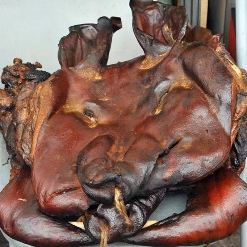 【腊猪头】高山烟熏农家带骨腊猪头现称现卖5-10kg