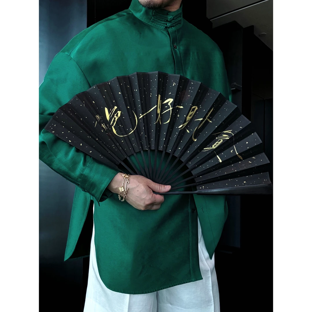 DRUNKCORNER 【十周年限定】阔版大圆摆新国风衬衫外套时尚