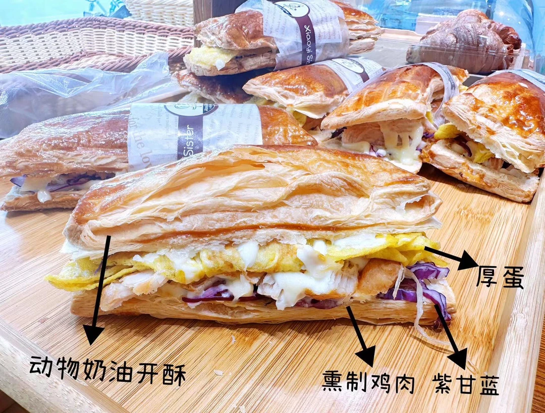 黄金低脂三明治