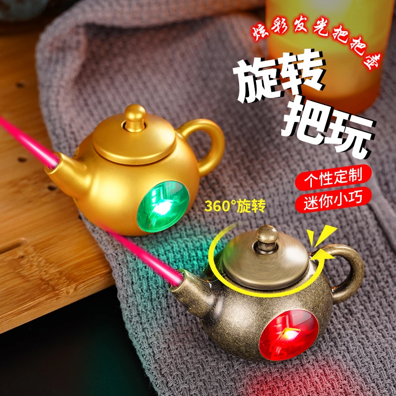 2024网红火机把把壶旋转打火机创意防风打火机搞怪个性送男友推荐