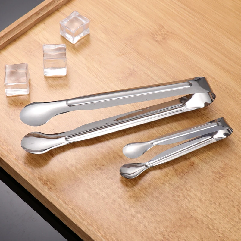 小夹子304不锈钢冰夹咖啡方糖夹香菜夹分餐夹甜品夹食物夹子