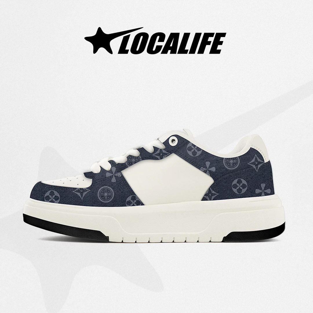 Localife/洛卡主义2024年秋季新款情侣百搭低帮男鞋休闲小白鞋女