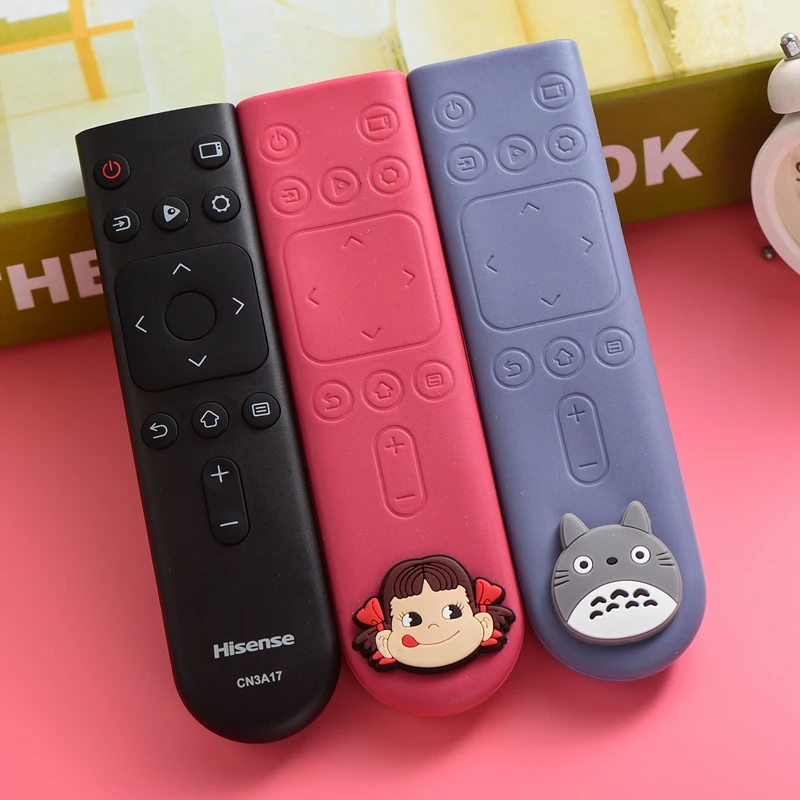 海信遥控器保护套CN3A17专用软硅胶套可爱防摔套防尘防水保护电池