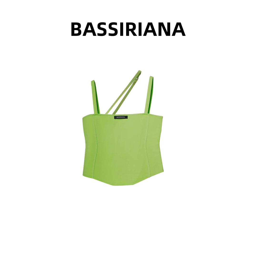 【BASSINIANA】运动背心舒适弹力打底休闲百搭修身吊带210470