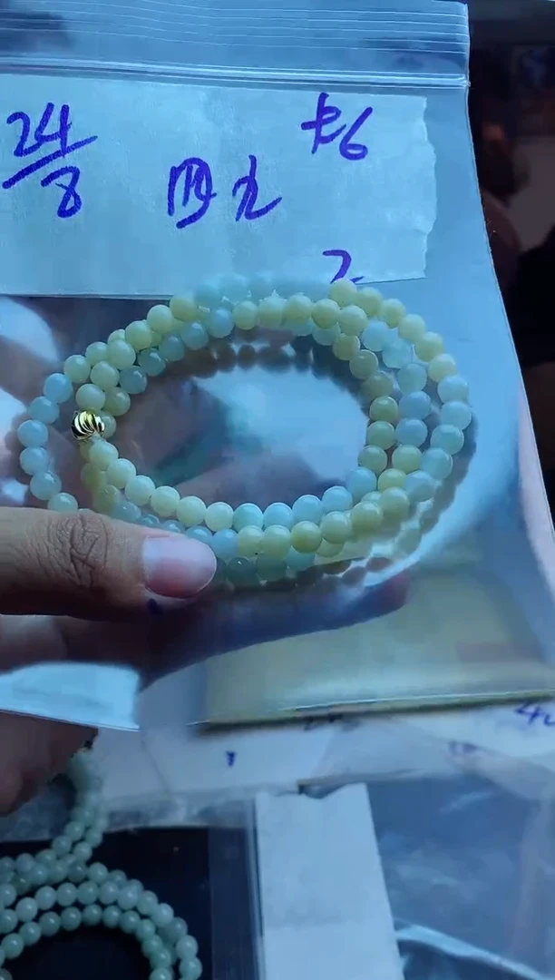 【闪购商品】定制翡翠未镶嵌珠串