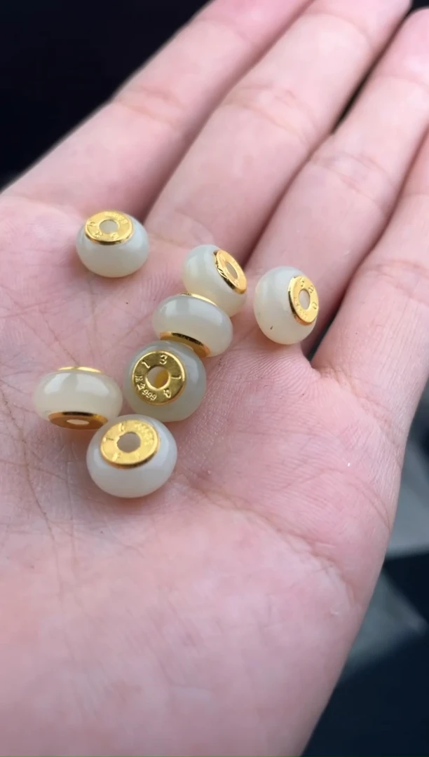 【闪购商品】和田玉（糖玉）其他未镶嵌珠子   多样性发货