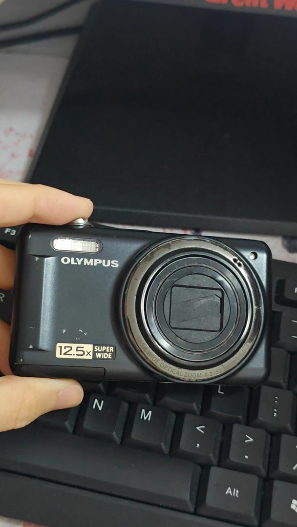 9新 Olympus/奥林巴斯 vr320黑色12.5倍变焦 包配件