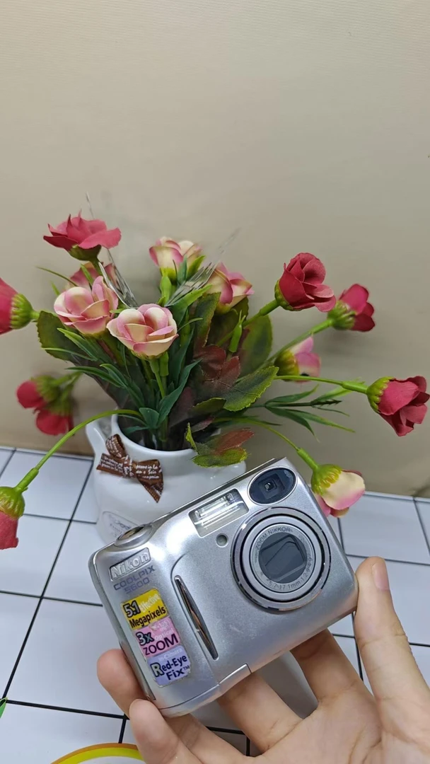 9新 Nikon/尼康 E5600 510万像素3倍变焦自备充电五号电池
