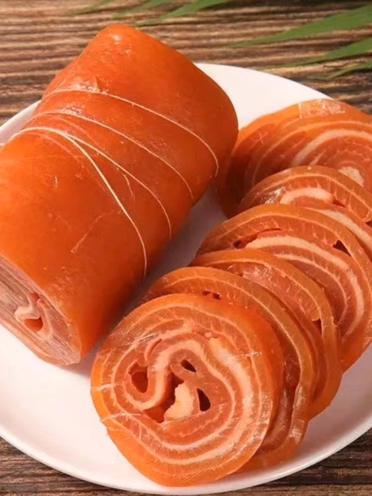软糯猪皮卷满满的胶原蛋白吃猪皮卷肉皮卷