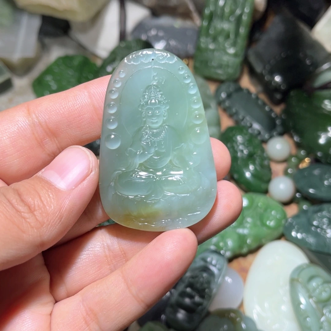 【闪购商品】和田玉挂件未镶嵌0****8