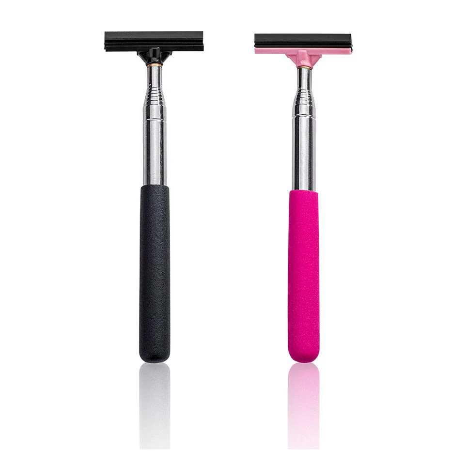 汽车后视镜雨刮器多功能伸缩清洁爱车神器倒车镜前实用橡胶车窗刷