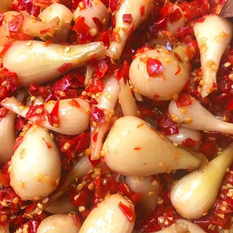 重庆酸辣藠头剁椒藠头香辣辣椒湖南荞头下饭菜四川泡菜开胃菜400g