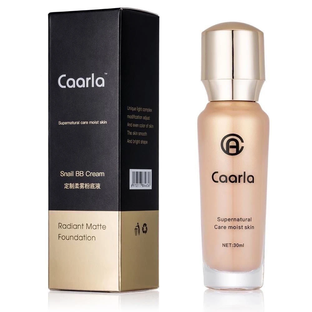 Caarla定制柔雾持妆水润粉底液养肤持妆粉底液保湿遮瑕【新疆包邮】