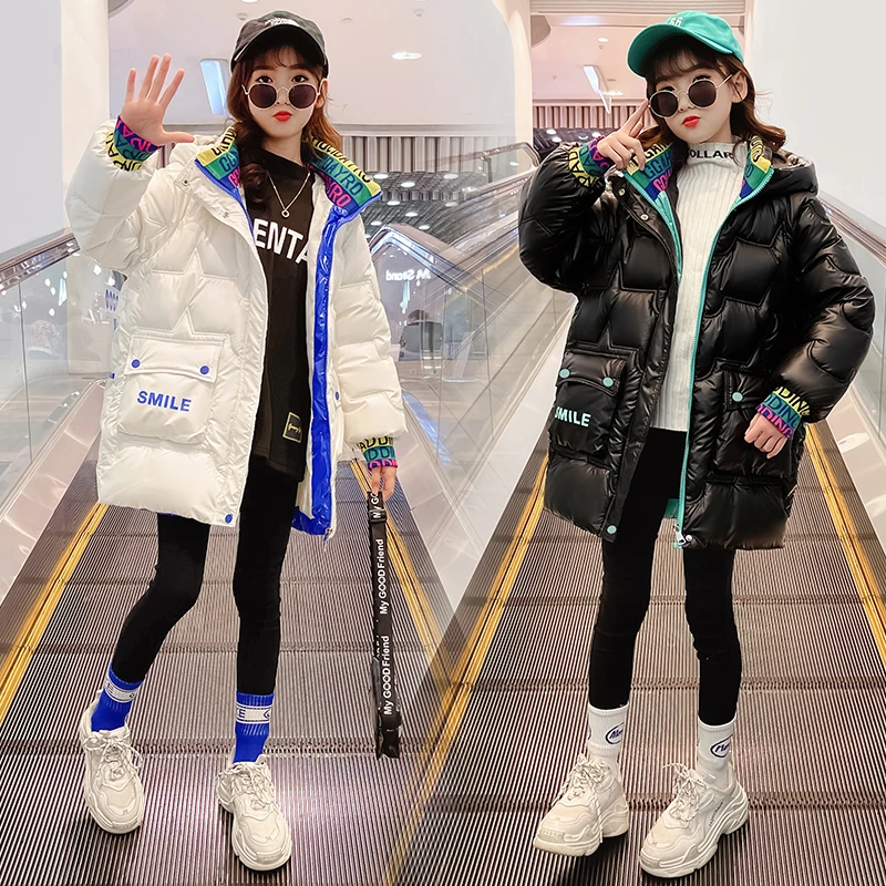 女童棉衣冬款2024新款洋气加厚外套中大儿童手塞棉棉袄秋冬装棉服