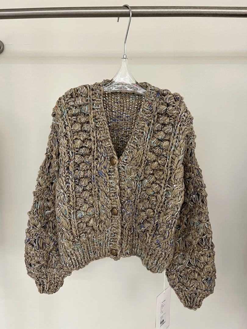 小众设计感原创粗针百搭休闲毛衣上衣4519186