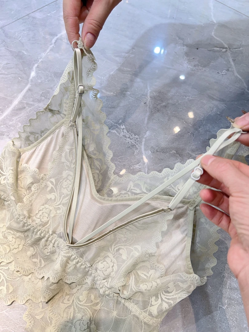 深V后背玫瑰花中长款软糯美背