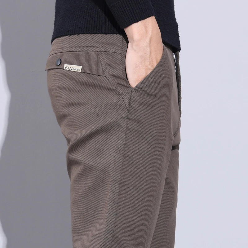 唐狮旗下DESSO休闲裤男款新款春秋冬款西装男士宽松直筒西裤男裤