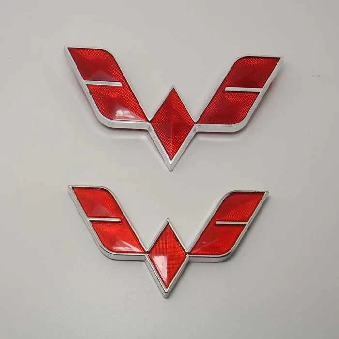 适配五菱宏光荣光五菱之光专用前中网标五菱标志五菱车标前后车标