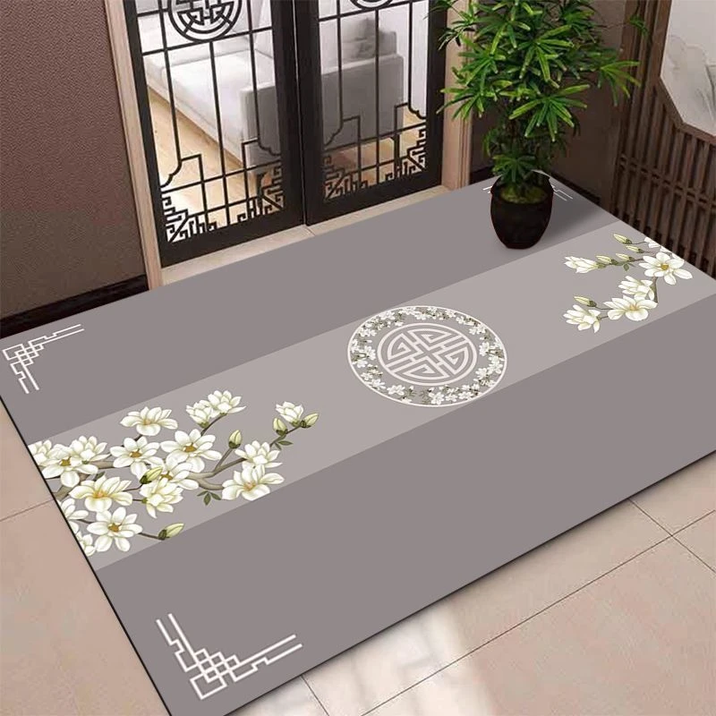 硅藻泥入户门地垫走廊过道玄关脚垫厨房浴室垫卫生间防滑门口地垫