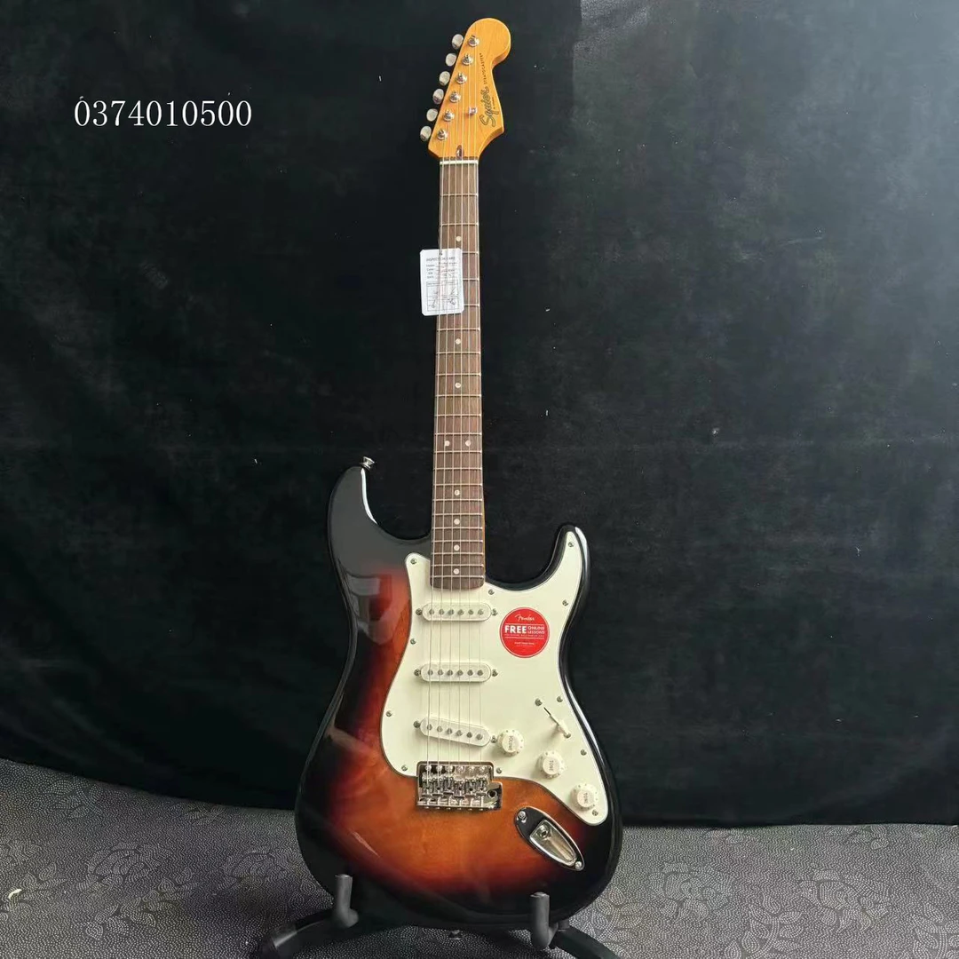 特价Fender芬达squier0374010500电吉他CV60s月桂木指板三色渐变