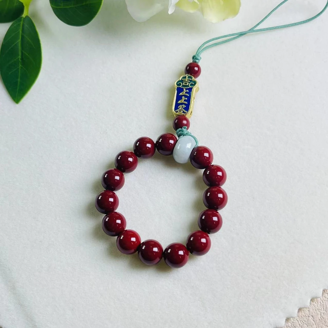 含辰砂工艺品【睿泽鉴宝】朱砂挂件   ZBC014