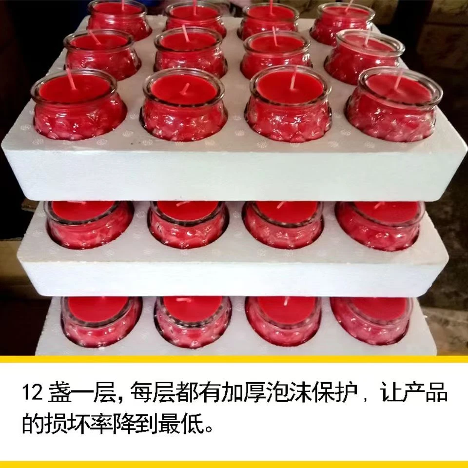 瓶口莲花酥油灯（12个）