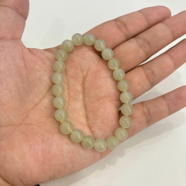 天然和田玉蜂蜜水手串时尚百搭玉手串精美