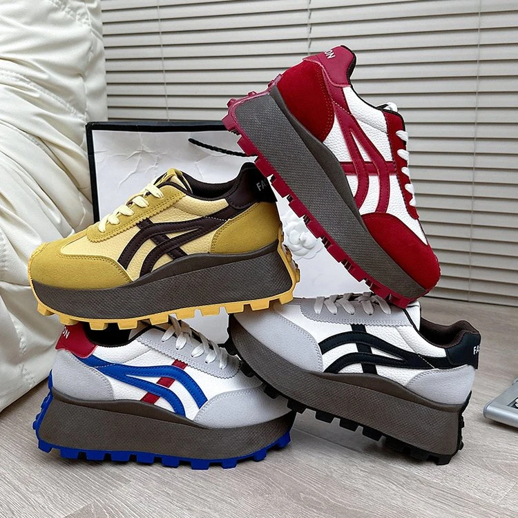 669休闲厚底运动老爹鞋秋季新款百搭休闲阿甘鞋ins潮鞋