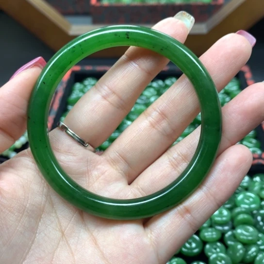 【闪购商品】和田玉手镯58.5圈口未镶嵌