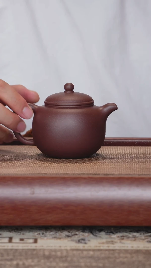 【闪购商品】紫砂茶壶微瑕匏樽底槽清半手工