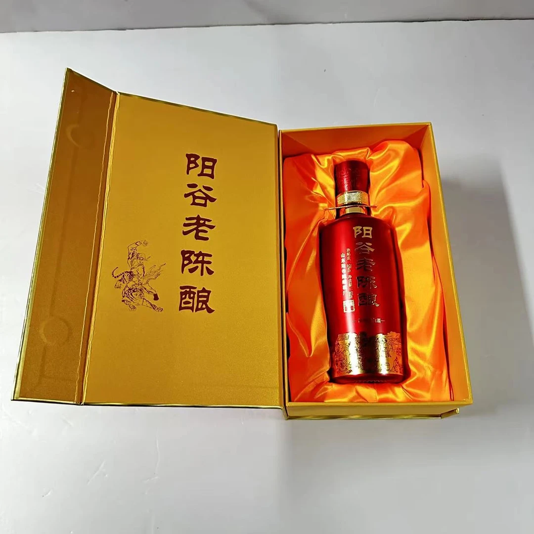 鲁字阳牌红盒窖藏版阳谷老陈酿53度（6瓶）500ml53度