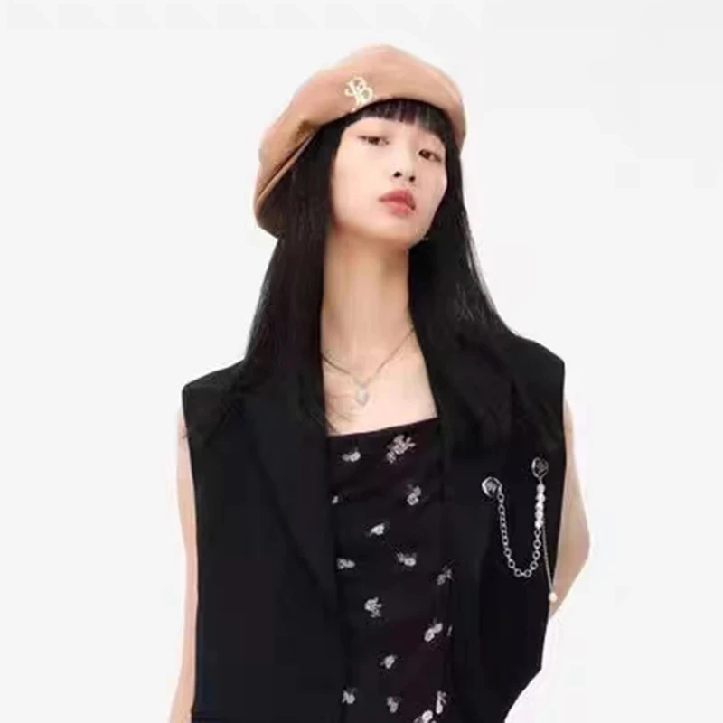 L646字母主题贝雷帽