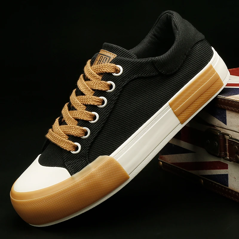 24831 男鞋秋季新款韩版潮鞋时尚透气休闲板鞋低帮百搭男士帆布鞋