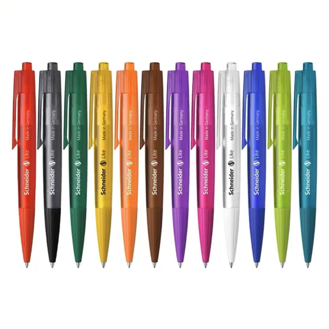 701 施耐德like彩杆透明中性笔