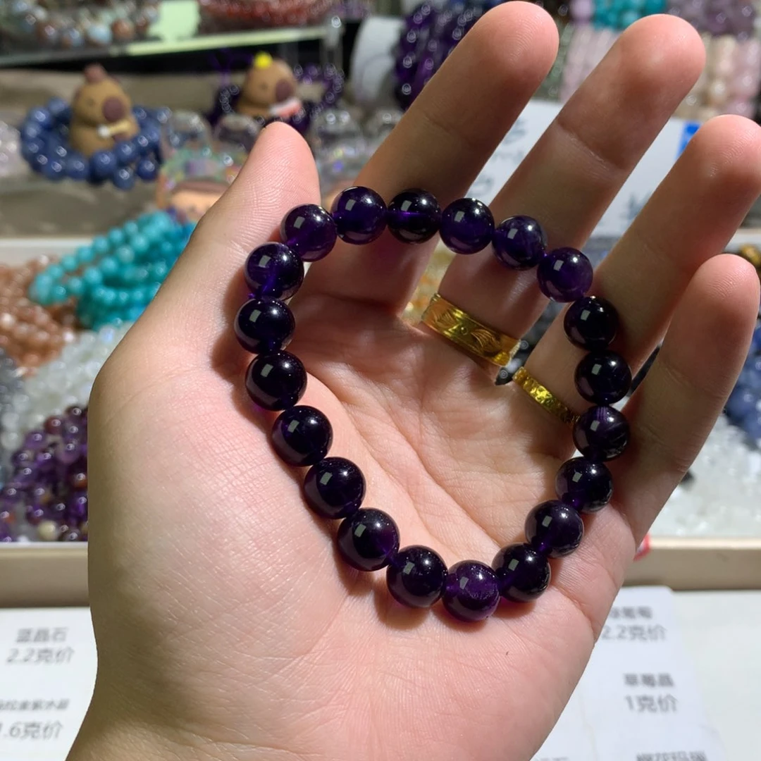 【闪购商品】水晶手链未镶嵌紫水晶10+