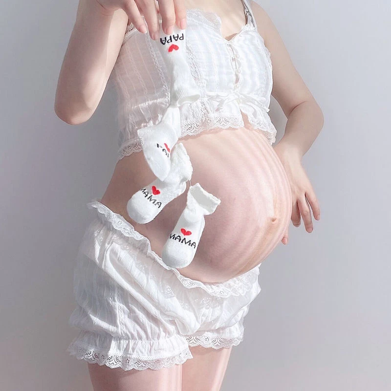 孕妇照衣服照片在家拍孕妇装拍照服装写真道具自拍拍摄肚皮贴孕照