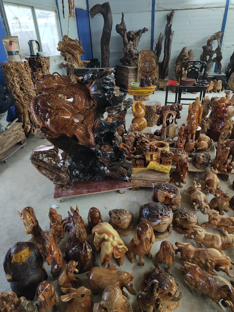 金秀大瑶山风化木摆件朽木摆件雕刻摆件