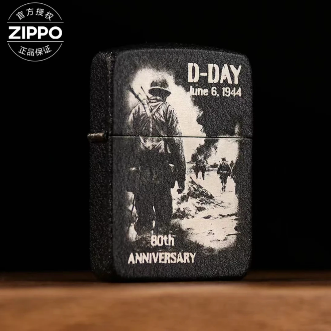 ZIPPO/之宝打火机美国诺曼底登陆80周年 美版原版 TC9901FK