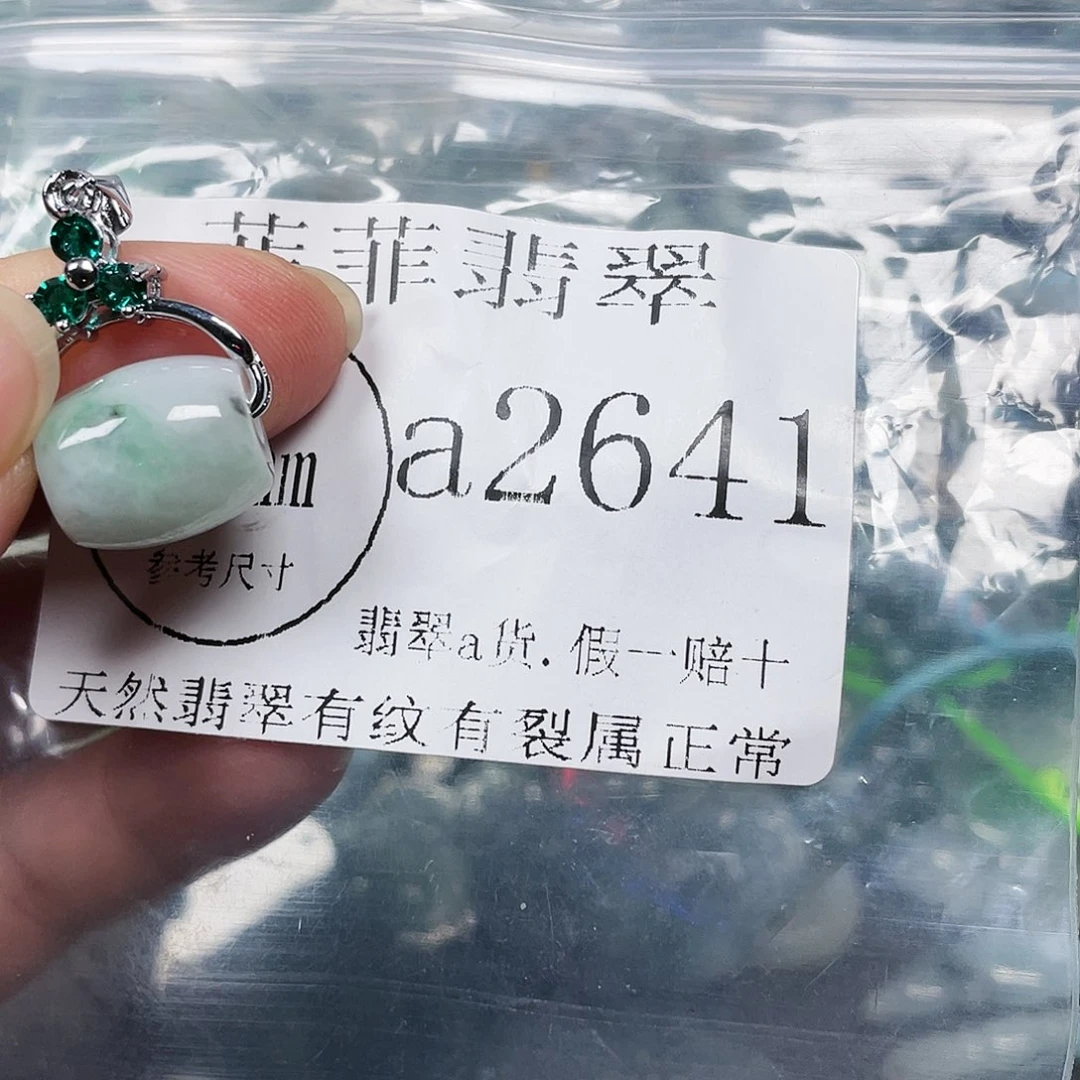 翡翠颈饰未镶嵌闪购2641